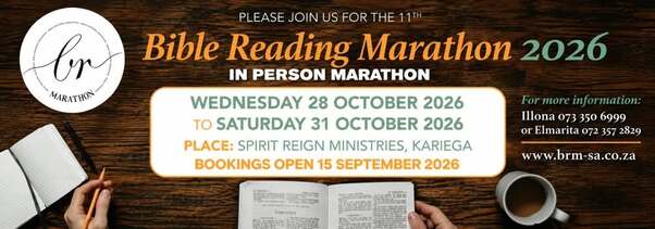 Bible Reading Marathon 2026