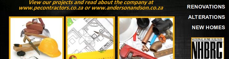 Visit our projects and read about the company at www.andersonandson.co.za